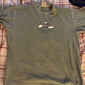 Life is good golf shirt